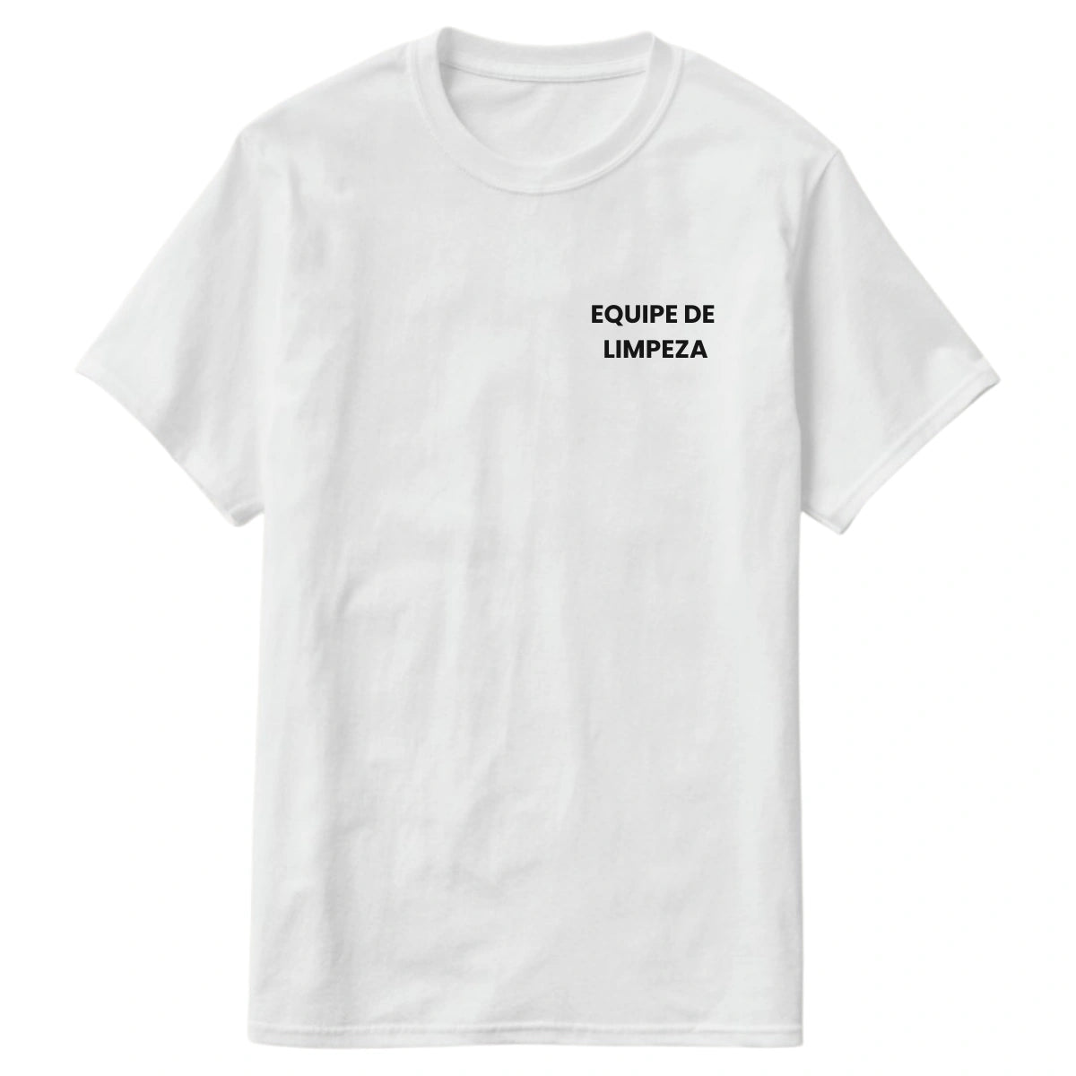 Camiseta Equipe de Limpeza Serviços Gerais Uniforme