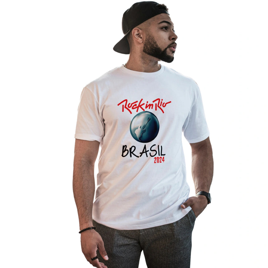 Camisa Rock In Rio 2024 Brasil