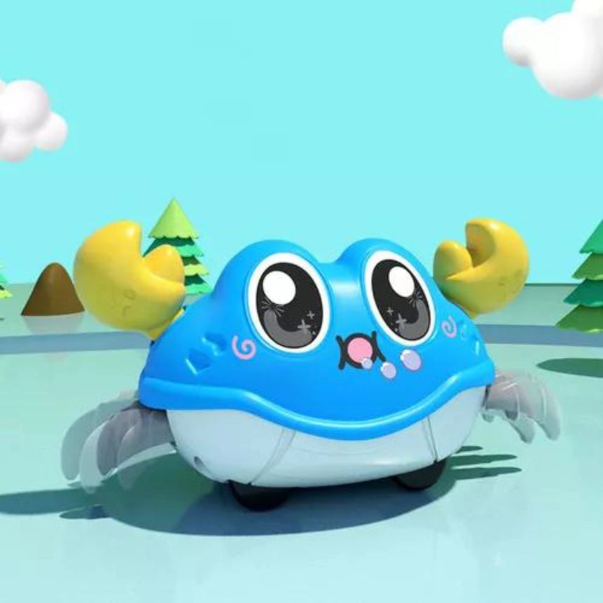 Caranguejo Fujão Brinquedo Educativo Movimento Fricção Diversão Bebê