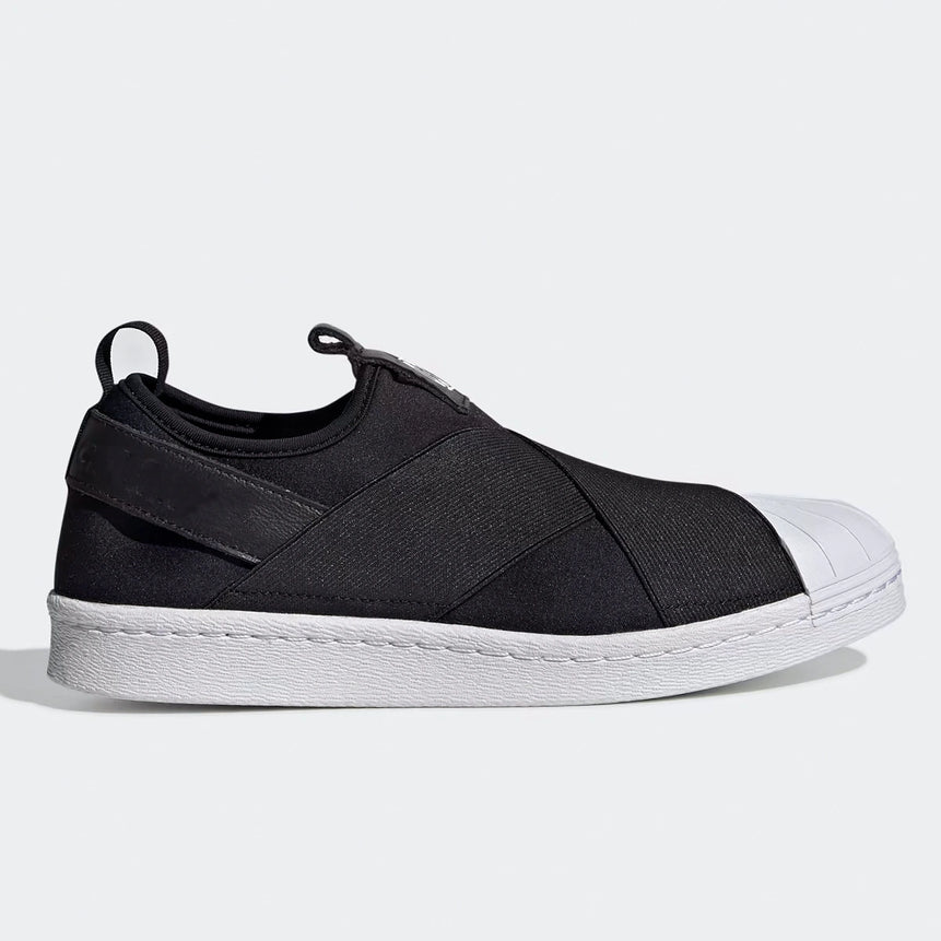 Tênis Feminino Slip-On Elástico Preto
