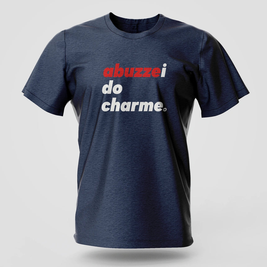 Camiseta Masculina Abuzze Charme Vermelho Original